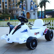 新款儿童电动卡丁车小孩玩具车双驱动卡丁车可遥控可坐人