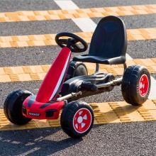 儿童卡丁车男女宝宝四轮脚踏车运动玩具汽车可坐宝宝健身自行赛车