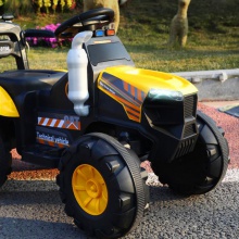 沙滩车可坐人男孩遥控越野车带斗充电玩具车网红车儿童电动拖拉机