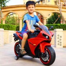 大号儿童电动摩托车3-7-10岁小孩充电玩具车宝宝可坐人两轮摩托