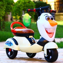 儿童电动摩托车批发可坐小木兰摩托带音乐带灯光早教玩具