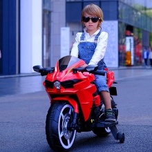 仿真儿童电摩托儿童电动车带灯光儿童玩具车电动摩托车