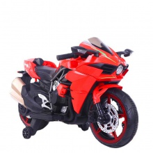 仿真儿童电摩托儿童电动车带灯光儿童玩具车电动摩托车