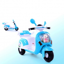 儿童电动摩托车 三轮车宝宝摩托车新款小猫电瓶车
