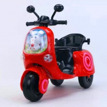 三轮车男女孩宝宝电瓶车可坐人小孩充电玩具车儿童电动摩托车