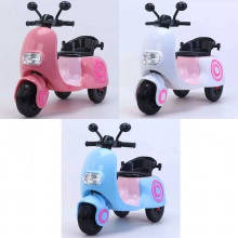 三轮车男女孩宝宝电瓶车可坐人小孩充电玩具车儿童电动摩托车
