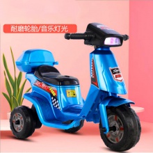 新款双驱遥控可坐人男女宝宝玩具车大款充电三轮车儿童电动摩托车