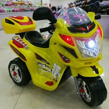 儿童摩托车 灯光音乐 电瓶车 2-6岁宝宝电动摩托三轮车