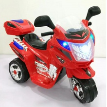 儿童摩托车 灯光音乐 电瓶车 2-6岁宝宝电动摩托三轮车
