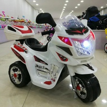儿童摩托车 灯光音乐 电瓶车 2-6岁宝宝电动摩托三轮车