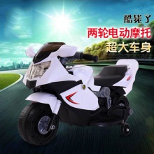 四轮防摔电动摩托车 2-10岁儿童电瓶车 充电儿童摩托车