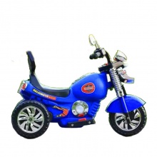 儿童电动摩托车三轮车 儿童太子三轮电动车可坐可骑灯光儿童摩托