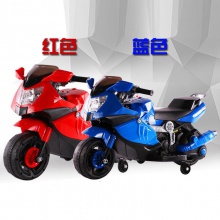 儿童摩托车充电 宝宝玩具车1-3岁可坐童车电瓶车小孩电动摩托车