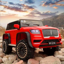 儿童电动汽车四轮遥控车4轮超大号双人宝宝男女小孩玩具车可坐人