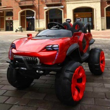 婴儿童电动车四轮四驱越野车小孩可坐人遥控汽车宝宝带摇摆玩具车