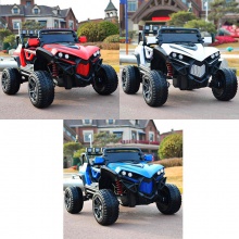 儿童电动车可坐人小孩遥控汽车四轮四驱双人超大号玩具汽车越野车