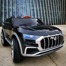 儿童电动车汽车四轮越野遥控玩具车可坐人大小男女孩四驱宝宝童车