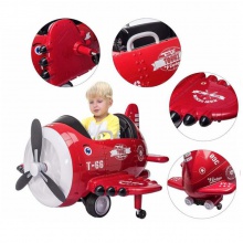 儿童电动车四轮男女小孩遥控婴幼儿汽车玩具车可坐人宝宝飞机童车