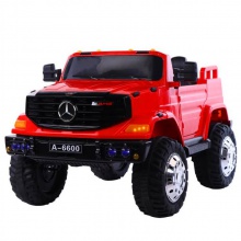 带后斗儿童电动汽车四轮越野汽车可充电遥控汽车可坐双人玩具车