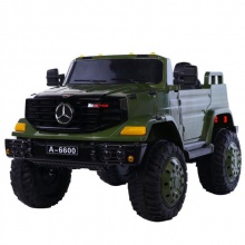 带后斗儿童电动汽车四轮越野汽车可充电遥控汽车可坐双人玩具车