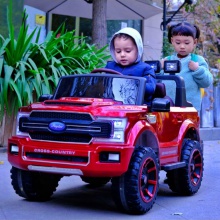 童车皮卡大车身轮四驱四轮越野车男女宝宝可坐人儿童电动汽车