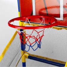 儿童大号篮球架玩具 可调节室内外可移动投篮架 体育互动玩具