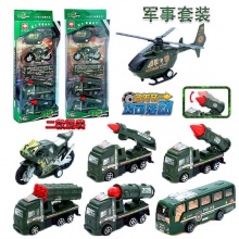 玩具车儿童仿真消防车回力车套装礼品盒装模型男孩小汽车组合批发