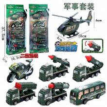 玩具车儿童仿真消防车回力车套装礼品盒装模型男孩小汽车组合批发