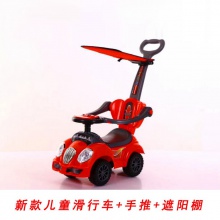 儿童推车滑行车多功能带音乐儿童扭扭车 宝宝学步溜溜车 手推童车