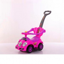 儿童推车滑行车多功能带音乐儿童扭扭车 宝宝学步溜溜车 手推童车