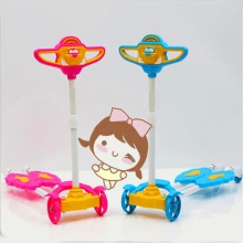 新款滑板车蛙式儿童剪刀车2-3-6岁四轮宝宝滑滑车儿童滑板车
