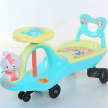 儿童扭扭车 摇摆车1-3-6岁KT猫卡通样式宝宝溜溜滑步车