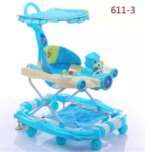 婴儿学步车宝宝童车可折叠儿童手推学步车带音乐灯光婴儿童车