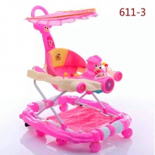 新款婴儿学步车多功能防侧翻幼儿起步车可坐折叠助步车工厂直供