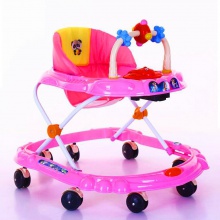 新款婴儿学步车多功能防侧翻幼儿起步车可坐折叠助步车工厂直供