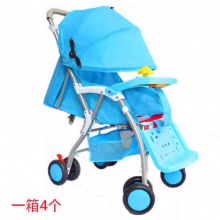儿童推车轻便折叠 可躺伞车轻便折叠婴儿手推车四轮儿童推车折叠