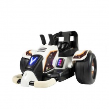 新款360旋转车儿童卡丁车碰碰车户外小孩玩具车电动手摇童车