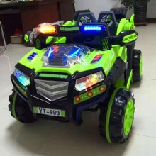 儿童越野车摇摆双座可坐人四轮电动汽车双驱超大遥控车宝宝玩具车