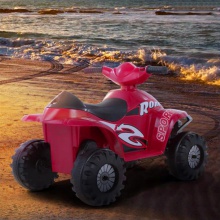 儿童电动沙滩车四轮童车可坐人小孩玩具越野车雪地车