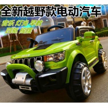 仿真四驱吉普儿童四轮电动汽车男女孩可坐可遥控双开门电瓶