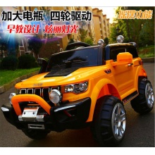 仿真四驱吉普儿童四轮电动汽车男女孩可坐可遥控双开门电瓶