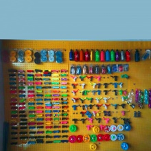 童车自行车塑料闸把全铝刹车把3指5指儿童自行车配件大全