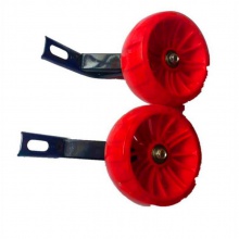 儿童自行车辅助轮 平衡车扭扭车配件 多种颜色支撑边护平衡闪光轮