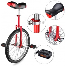 竞技车儿童成人单轮脚踏自行车杂技演出道具平衡车独轮车unicycle