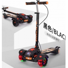 儿童4-8-12-18岁中大童男女孩滑滑踏板音乐灯光溜溜车大号滑板车