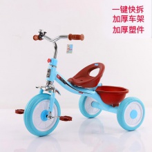 新款儿童脚踏男女孩自行车宝宝骑小车子可坐1-2-3-5岁半多三轮车
