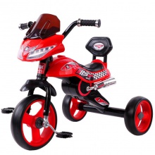 脚踏车1-6岁童车灯光音乐男女宝宝玩具车小孩脚蹬车儿童三轮车