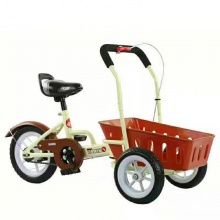 儿童三轮车宝宝脚踏车 轻便男女孩玩具车 倒骑乐儿童三轮车