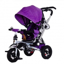 高品质铁架 3合1 婴儿三轮车顶篷 2 岁儿童推车三轮车可折叠