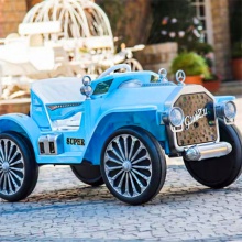 大号四轮遥控汽车可坐大人小孩双人四驱宝宝玩具老爷车儿童电动车